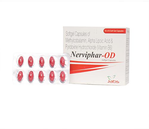 MECOBALAMIN  ALPHA LIPOIC ACID and PYRIDOXINE FOLIC ACID SOFTGEL CAPSULES