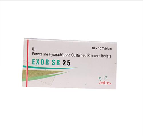 Paroxetine Hydrochloride Sustained Release Tablets