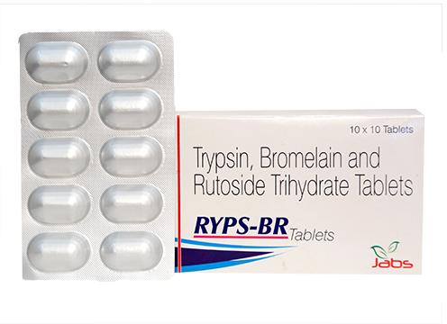 Trypsin Bromelain and Rutoside Trihydrate Tablets