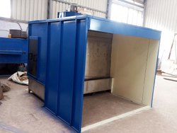 Liquid Painting Booth, Color : Blue