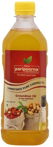 Paripoorna groundnut oil, Shelf Life : 6 Month