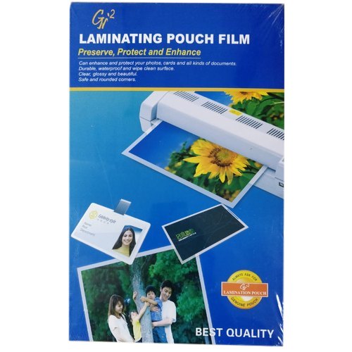 Laminating Pouch Film, for Document Lamination, Pattern : Plain