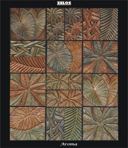 Zelos Multi Color Square Matt Ceramic Handmade Designer Tiles, for Construction, Size : Standard