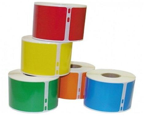 Chromo amd Polyester Plain Colorful Labels, Packaging Type : Roll