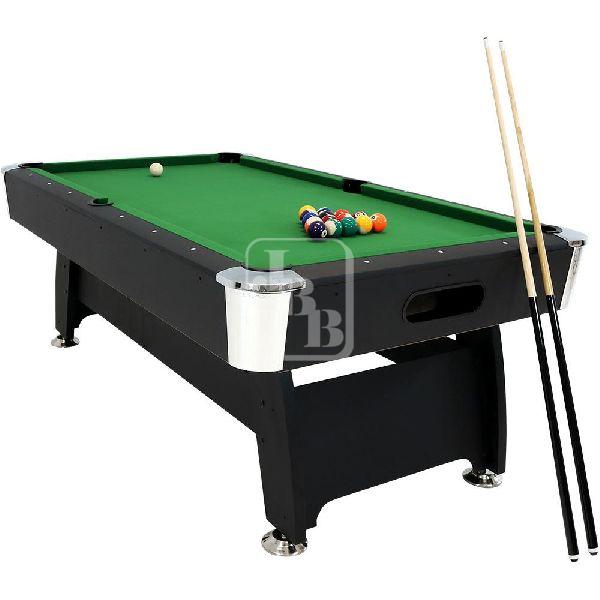 Non Polished Natural Wooden Pool Tables, for Playing Use, Feature : Crack Proof, Easy To Assemble, Perfect Shape