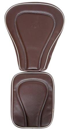 Royal Enfield Bike Seat Cover, Color : Black, Brown