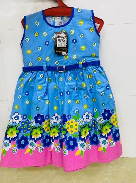 Printed cotton frock, Feature : Attractive Design