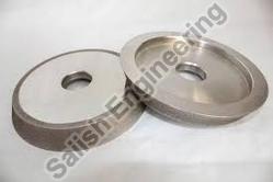 Round Metal Super Abrasive Wheels, Color : Grey
