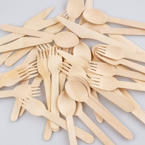 Disposable Wooden Spoon, for Event Party Supplies, Size : 160 mm