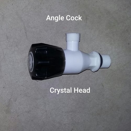 Floem PVC Crystal Head Angle Cock, for Bathroom Fitting