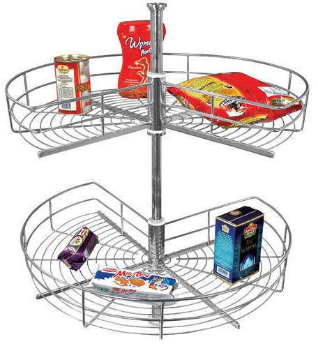 Stainless Steel Carousel Basket