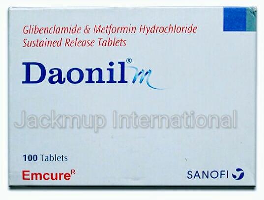 Glibenclamide and Metformin Hydrochloride SR Tablets