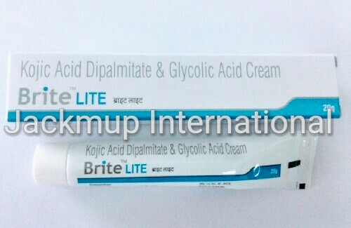 Kojic Acid Dipalmitate and Glycolic Acid Cream