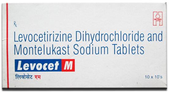 Levocetirizine Dihydrochloride and Montelukast Sodium Tablets