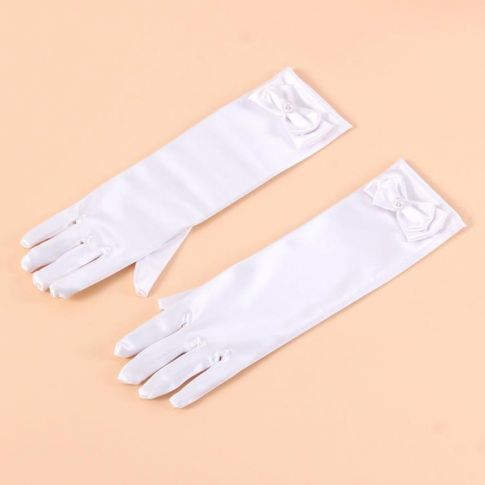 Designer White Gloves