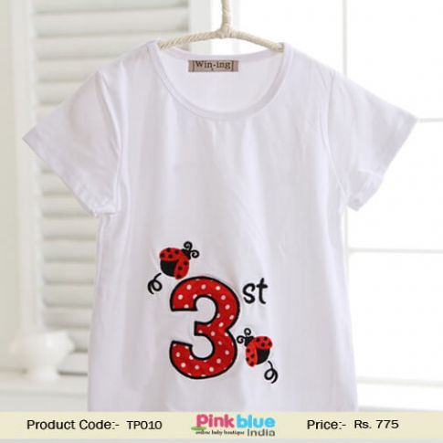 T-shirt, Size : 3 Years