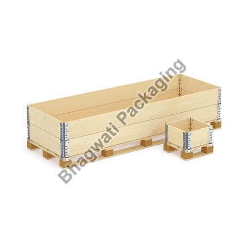 Bhagwati Packaging Rectangular Collapsible Wooden Box, for Storage, Feature : Fine Polishing, Good Quality Stylish