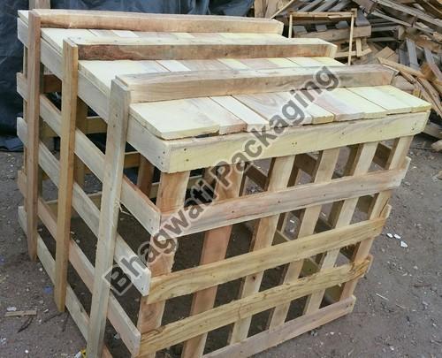 Bhagwati Packaging Rectangular Wooden Crates, for Storage, Feature : Good Quality, High Strength
