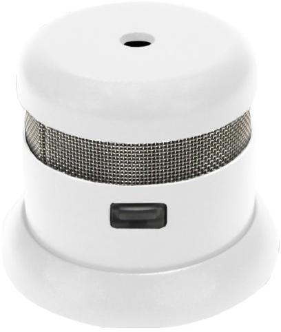 Micro Photoelectric Smoke Alarm, Color : White