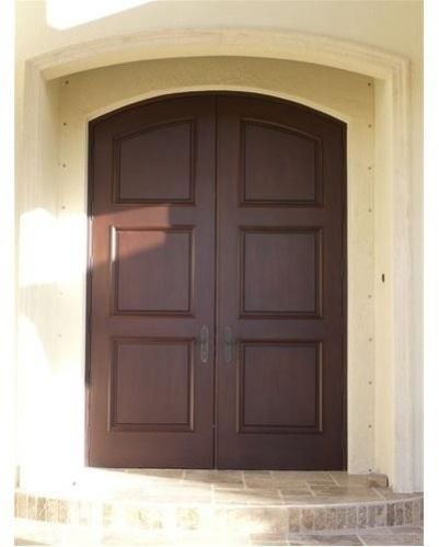 Brown Wooden Front Door