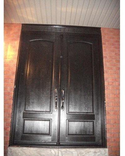 CP-2009 Wooden Front Door, Color : Dark brown