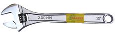 Globus Adjustable Wrench, Size : size 8 inch / 200mm, 10 inch / 250mm, 12 inch / 300mm