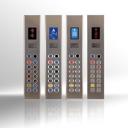 Steel Digital Elevator Operating Panel, Color : Silver