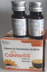 Vitamin D3 Oral Solution, Packaging Size : 5ML X 4