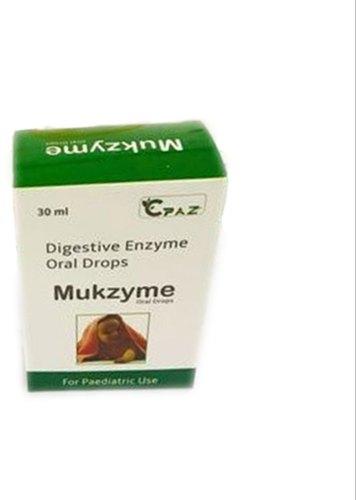 Mukzyme Digestive Enzyme Oral Drops, Form : Syrup