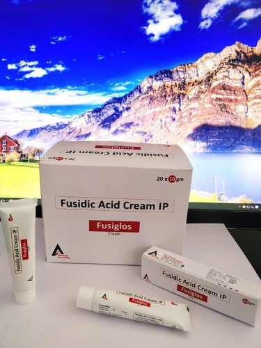 Fusiglos Fusidic Acid Cream, Packaging Size : 20 x 10 gm