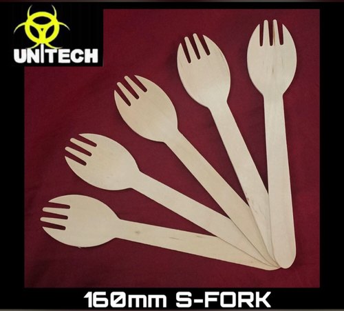 Unitech Fork Disposable, Packaging Type : Packet