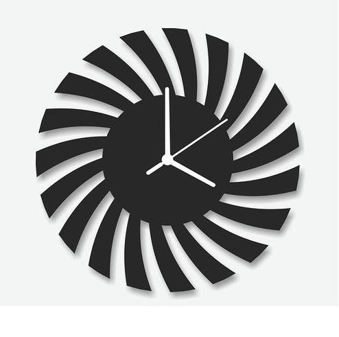Acrylic round wall clock, Display Type : Analog