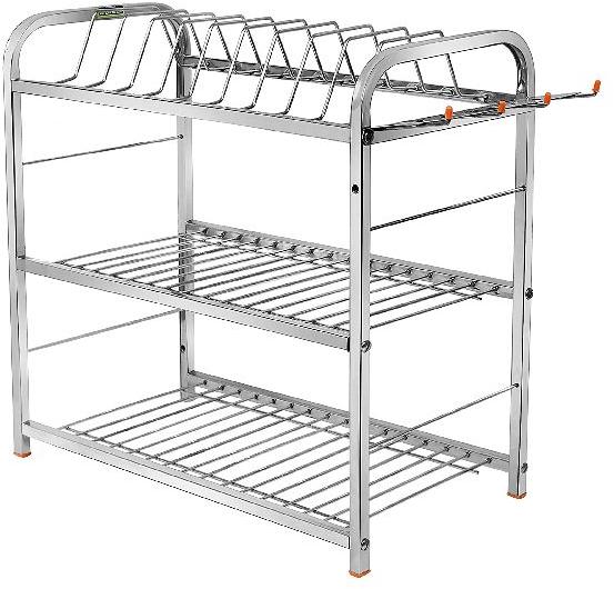 Polished Stainless Steel manufacturer of kitchen rack, Style : Modern