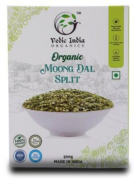 Organic Moong Dal, Packaging Type : Box