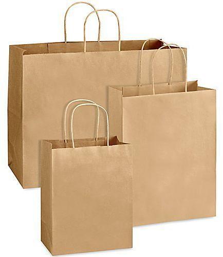Disposable Paper Bags, for Shopping, Pattern : Plain, Printed