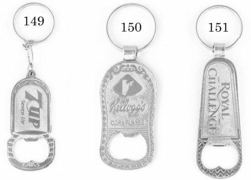 Silver Customized 60 Gram Stainless Steel Keychain, for Promotional Gifts, Size : 2 Inch