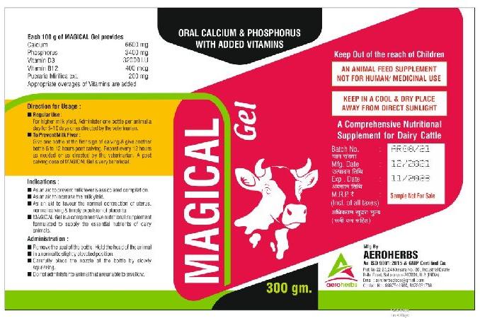 MAGICAL D3 CALCIUM SUSPENSION, Certification : GMP