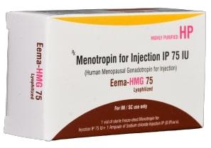 Eema Hmg 75IU Injection