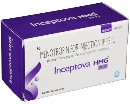 Inceptova HMG Injection, Packaging Type : Vial