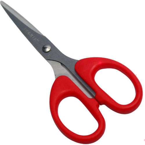 Stainless Steel Plastic Polished Scissor, for Parlour, Personal, Feature : Corrosion Proof, Foldable