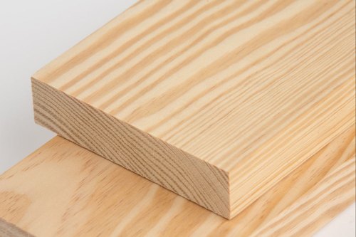16mm HT KD Pine Wood Plank, Color : Brown