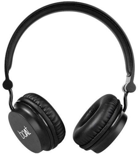 Boat Bluetooth Headphones, Color : Black