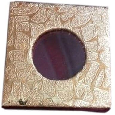 Shikha Enterprises Square Cardboard Coin Box, Color : Golden