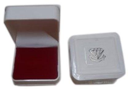Shikha Enterprises Plastic Earrings Jewelry Boxes, Color : White