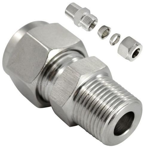 Stainless Steel Ferrule Connector, for Hydraulic Pipe
