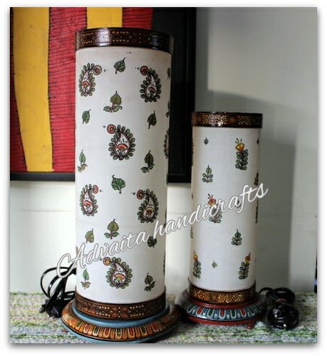 Advaita Handicrafts Handcrafted Table Lamps, Style : Handmade