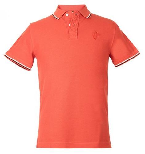 LC Cotton Mens Polo T-Shirt, for Casual, Technics : Handloom