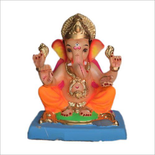 24 Inch Clay Ganesha Statue, for Home Decor