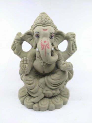 30 Inch Clay Ganesha Statue