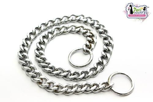 Polish Stainless Steel Dog Choke Chains, Packaging Type : Box